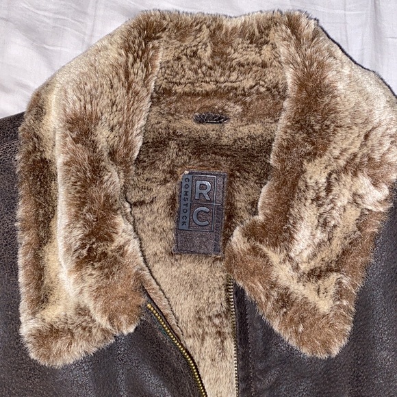 VINTAGE GENUINE LEATHER coat - Picture 5 of 9